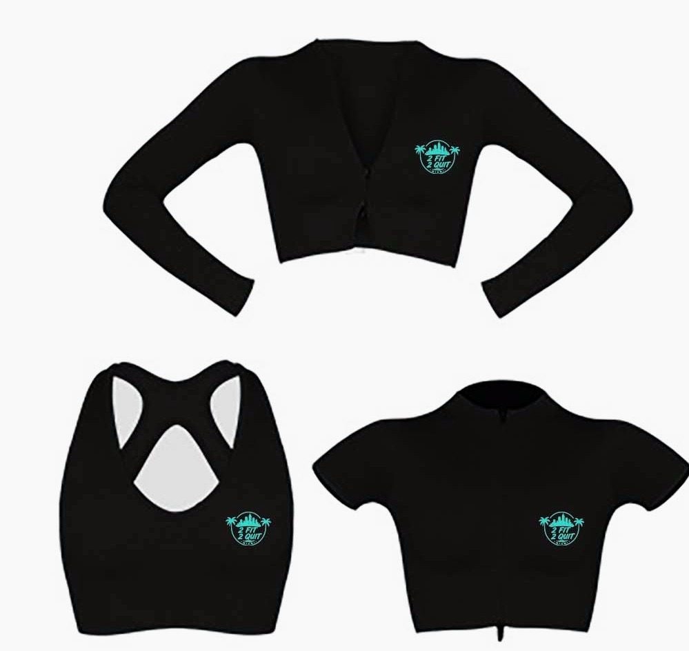 Black logo tops collection